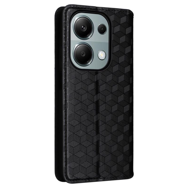 Flip Cover Xiaomi Redmi Note 13 Pro 4g Diamantmønster