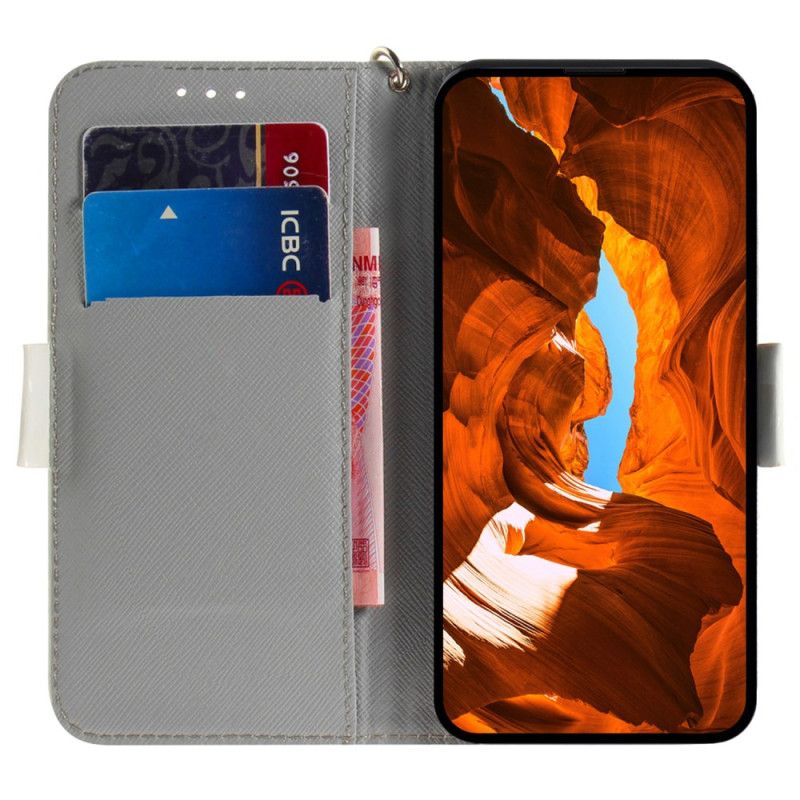 Flip Cover Xiaomi Redmi Note 13 Pro 4g Fastspændt Mops