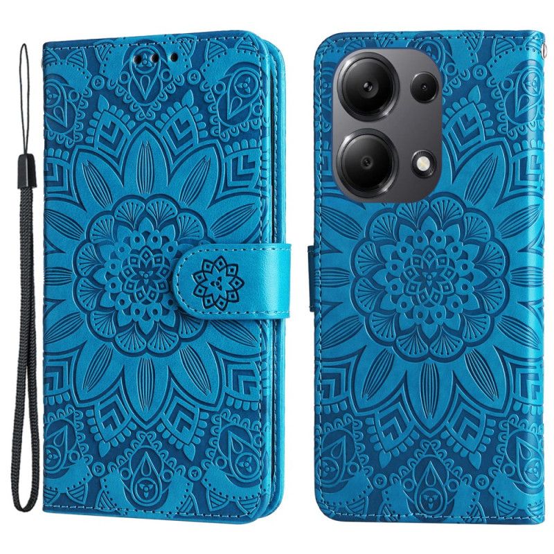 Flip Cover Xiaomi Redmi Note 13 Pro 4g Mandala Med Rem