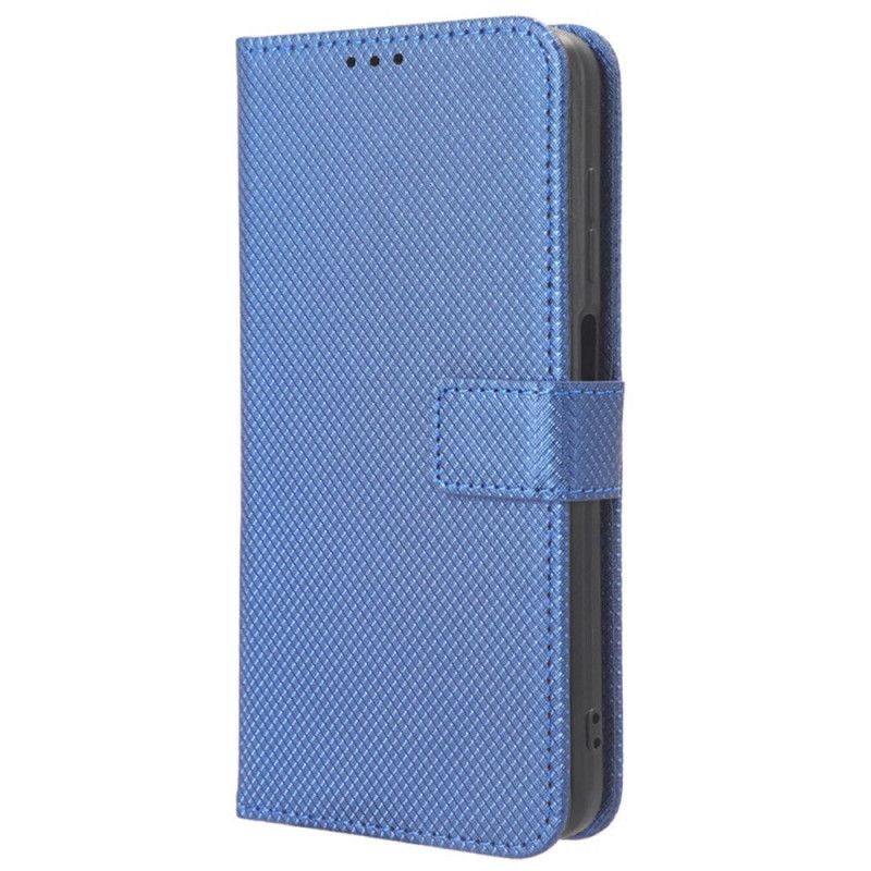 Flip Cover Xiaomi Redmi Note 13 Pro 4g Tekstureret Kunstlæder