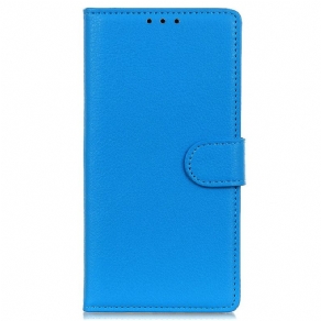 Flip Cover Xiaomi Redmi Note 13 Pro 4g Traditionelt Kunstlæder