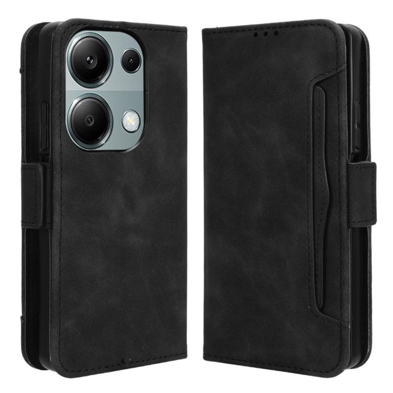 Læder Cover Xiaomi Redmi Note 13 Pro 4g Telefon Etui Multikort