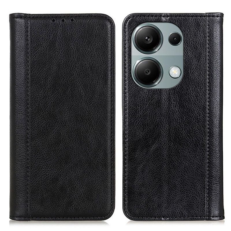 Læder Cover Xiaomi Redmi Note 13 Pro 4g Telefon Etui Splitlæder