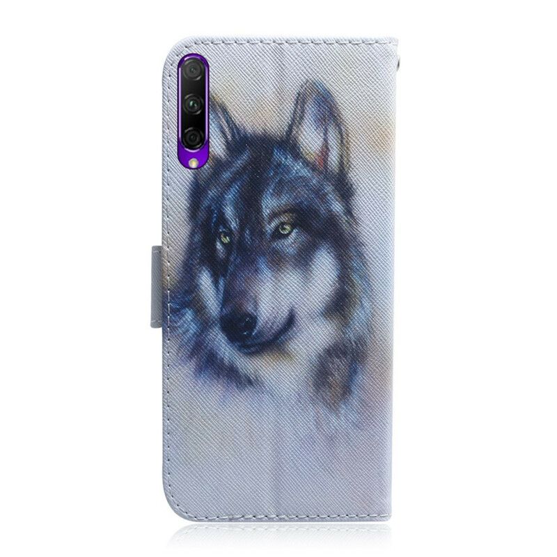 Flip Cover Huawei P Smart Pro / Honor 9X Pro Hundeblik