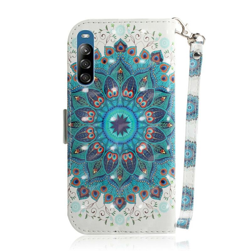 Flip Cover Sony Xperia L4 Med Snor Masterful Strappy Mandala