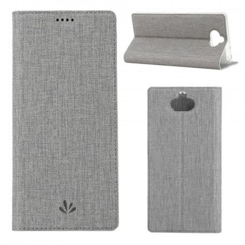 Cover Sony Xperia 10 Flip Cover Tekstureret