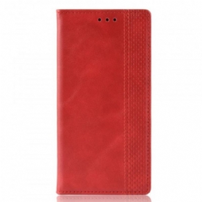 Cover Sony Xperia 10 Flip Cover Uni Vintage Kunstlæder