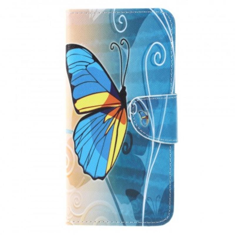 Flip Cover Sony Xperia 10 Sommerfugle