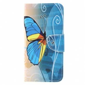 Flip Cover Sony Xperia 10 Sommerfugle