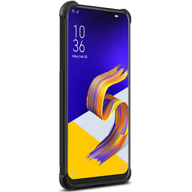 Cover Asus ZenFone 6 Fleksibel Silikone Med Film Til Imak-skærm