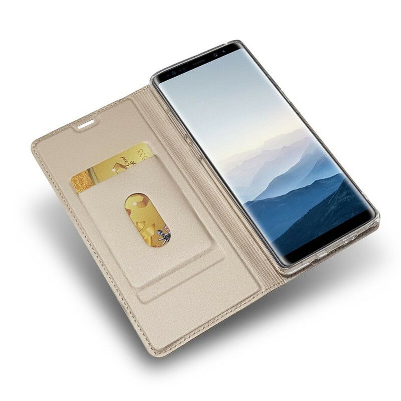 Cover Samsung Galaxy Note 8 Flip Cover Premium Lædereffekt