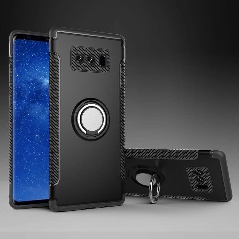 Cover Samsung Galaxy Note 8 Hybrid Design Med Ring