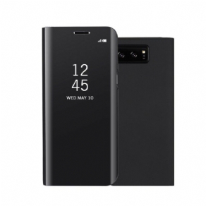 Cover Samsung Galaxy Note 8 Spejl Og Lædereffekt