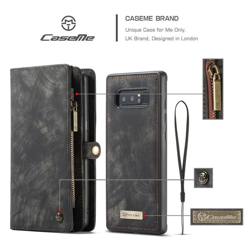 Flip Cover Samsung Galaxy Note 8 Caseme Vintage Læder