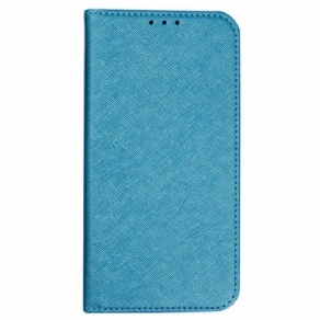 Flip Cover Oppo Reno 11 5g Krydstekstur