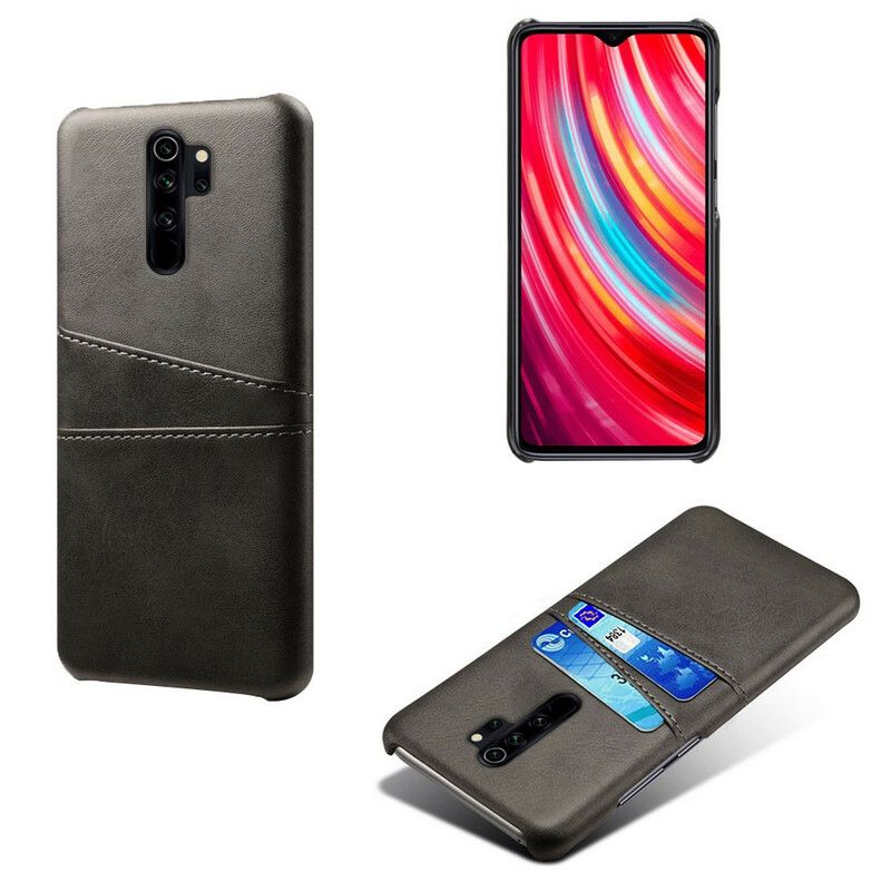 Cover Xiaomi Redmi Note 8 Pro Dobbelt Kortholder