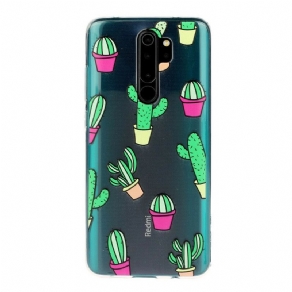 Cover Xiaomi Redmi Note 8 Pro Flere Kaktusser