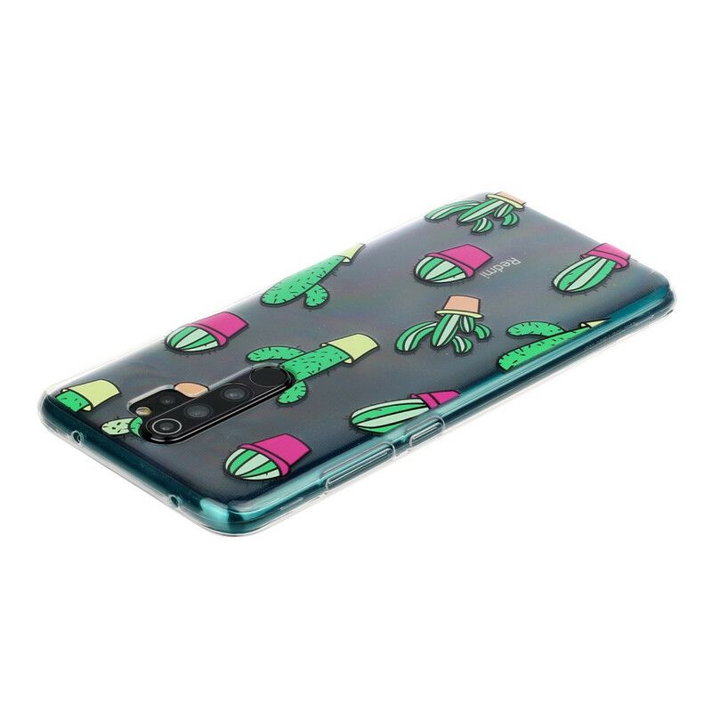 Cover Xiaomi Redmi Note 8 Pro Flere Kaktusser