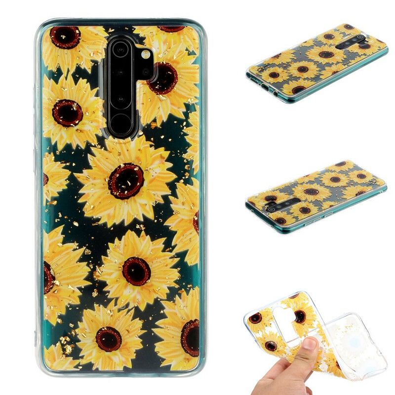 Cover Xiaomi Redmi Note 8 Pro Flere Solsikker