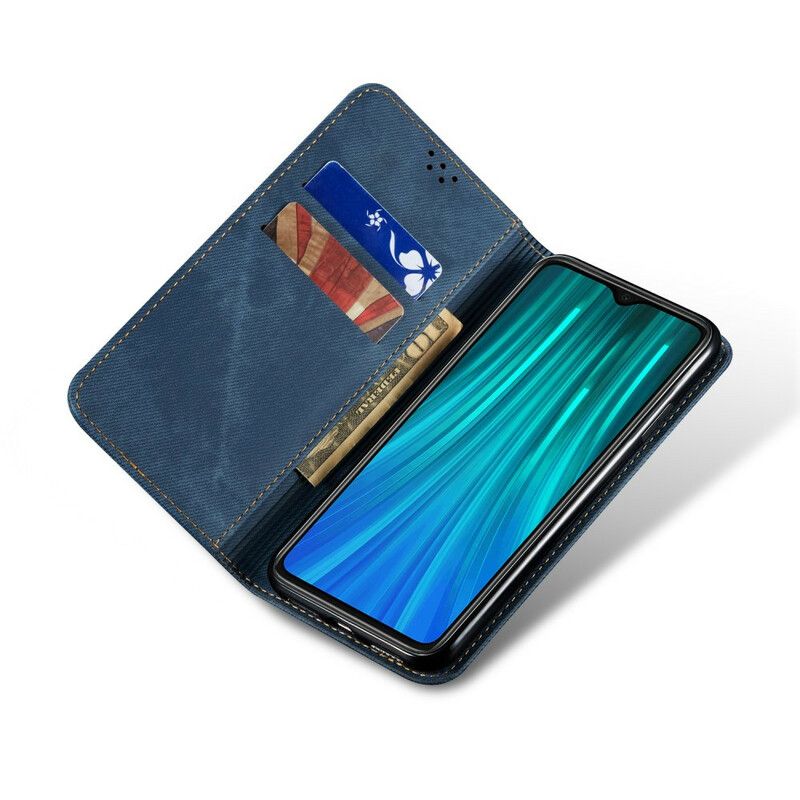 Cover Xiaomi Redmi Note 8 Pro Flip Cover Denimstof