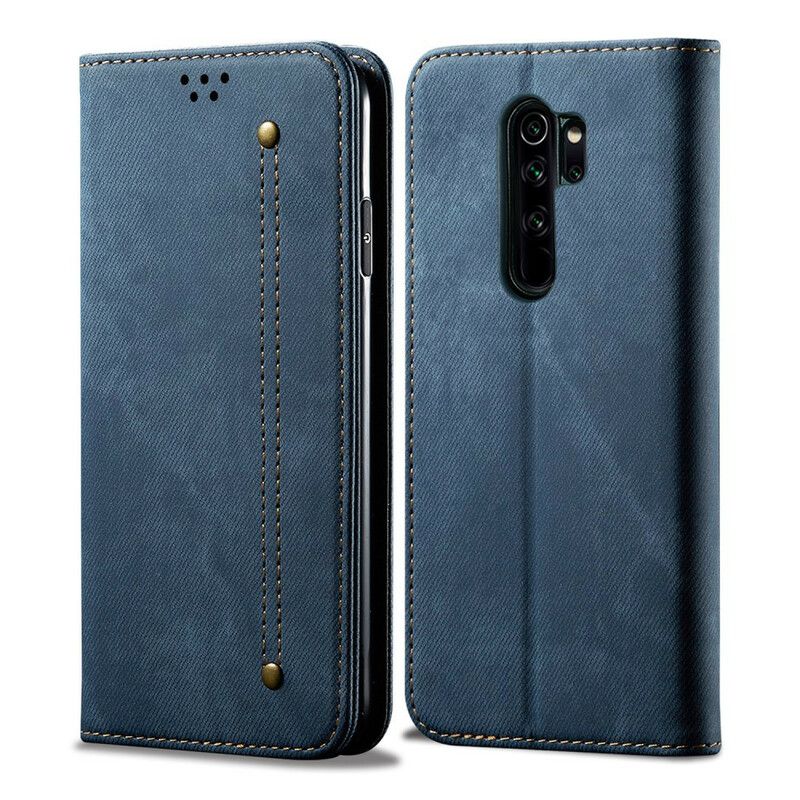 Cover Xiaomi Redmi Note 8 Pro Flip Cover Denimstof