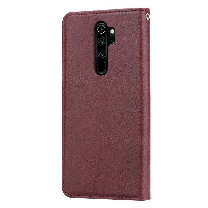 Cover Xiaomi Redmi Note 8 Pro Flip Cover Faux Læder Kortholder