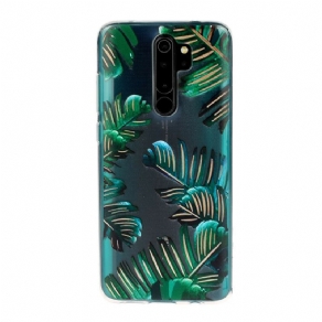 Cover Xiaomi Redmi Note 8 Pro Grønne Blade