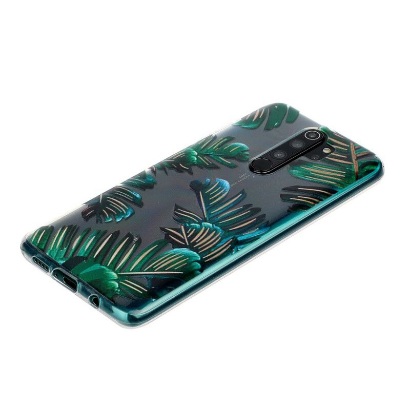 Cover Xiaomi Redmi Note 8 Pro Grønne Blade