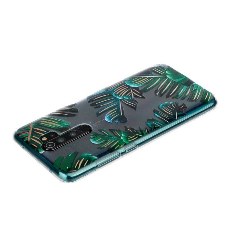 Cover Xiaomi Redmi Note 8 Pro Grønne Blade