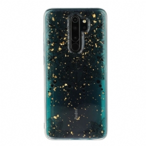 Cover Xiaomi Redmi Note 8 Pro Transparent Grå Mandala