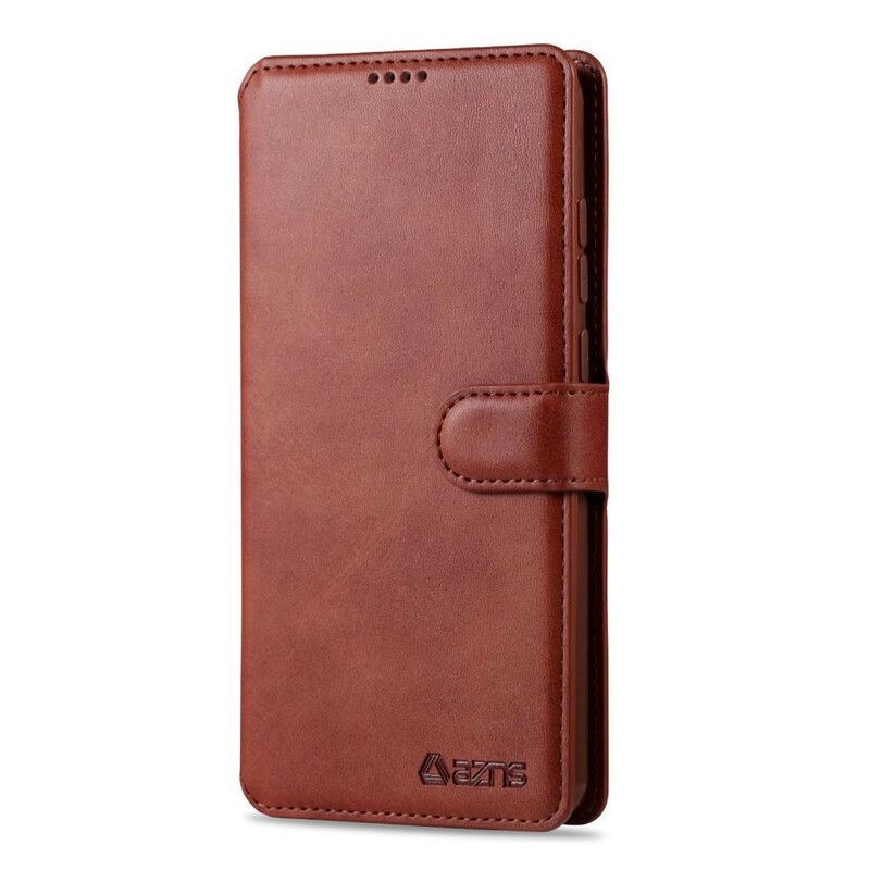 Flip Cover Xiaomi Redmi Note 8 Pro Azns Lædereffekt