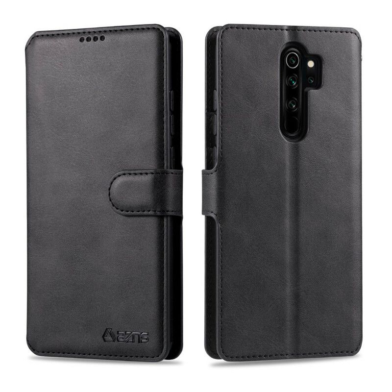 Flip Cover Xiaomi Redmi Note 8 Pro Azns Lædereffekt