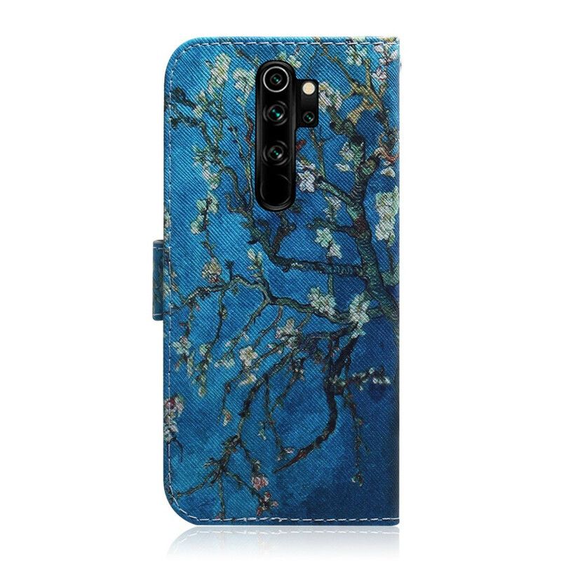 Flip Cover Xiaomi Redmi Note 8 Pro Blomstrende Grene