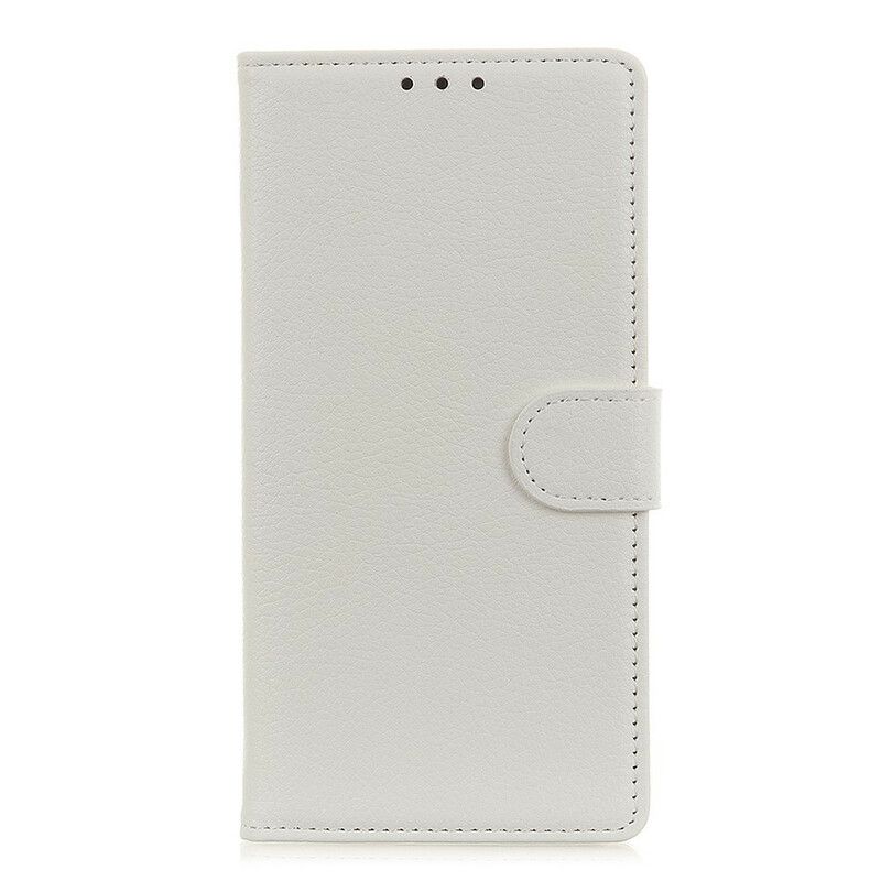 Flip Cover Xiaomi Redmi Note 8 Pro Faux Læder Litchi Tradition