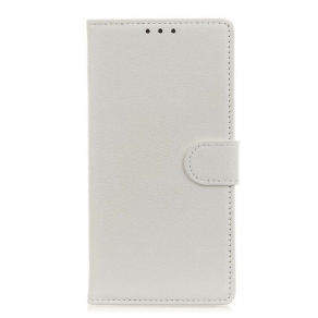 Flip Cover Xiaomi Redmi Note 8 Pro Faux Læder Litchi Tradition