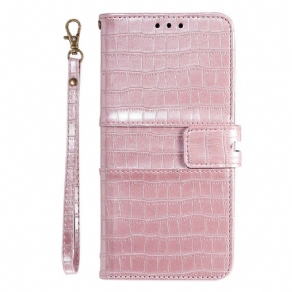 Flip Cover Xiaomi Redmi Note 8 Pro Fuldstændig Croc