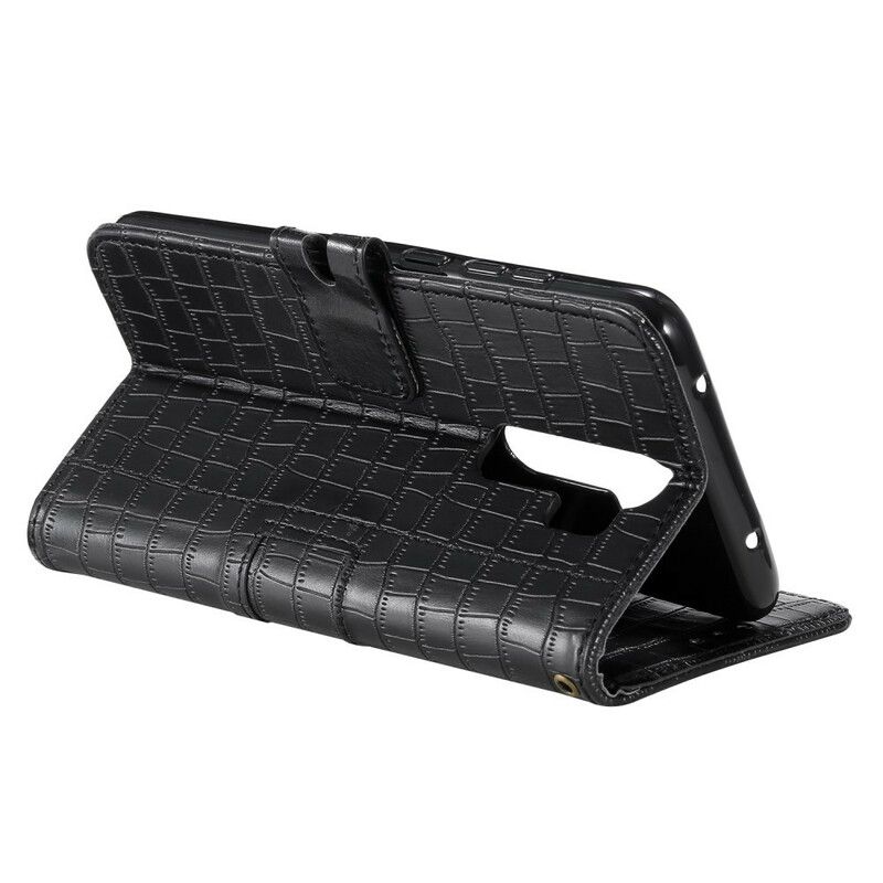 Flip Cover Xiaomi Redmi Note 8 Pro Fuldstændig Croc