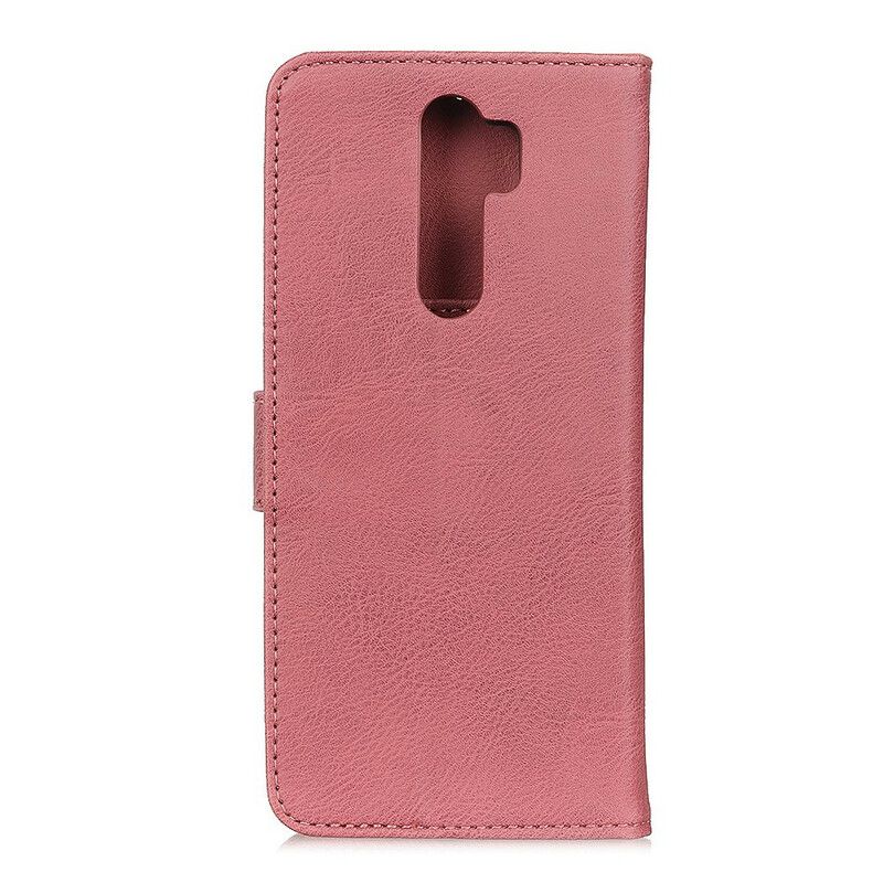 Flip Cover Xiaomi Redmi Note 8 Pro Imiteret Læder Khazneh