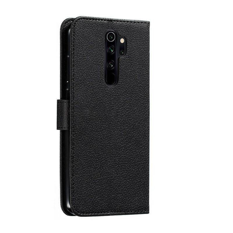 Flip Cover Xiaomi Redmi Note 8 Pro Imiteret Læder Lev Din Drøm