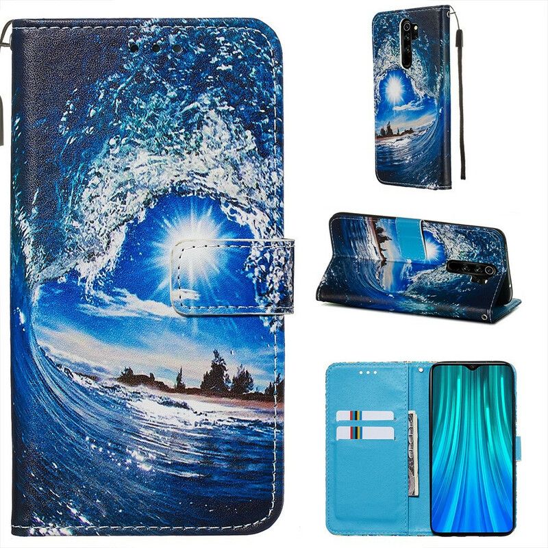 Flip Cover Xiaomi Redmi Note 8 Pro Kiff The Wave