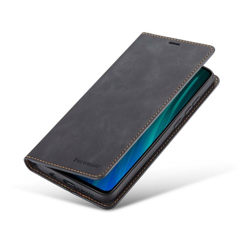 Flip Cover Xiaomi Redmi Note 8 Pro Lædereffekt Forwenw