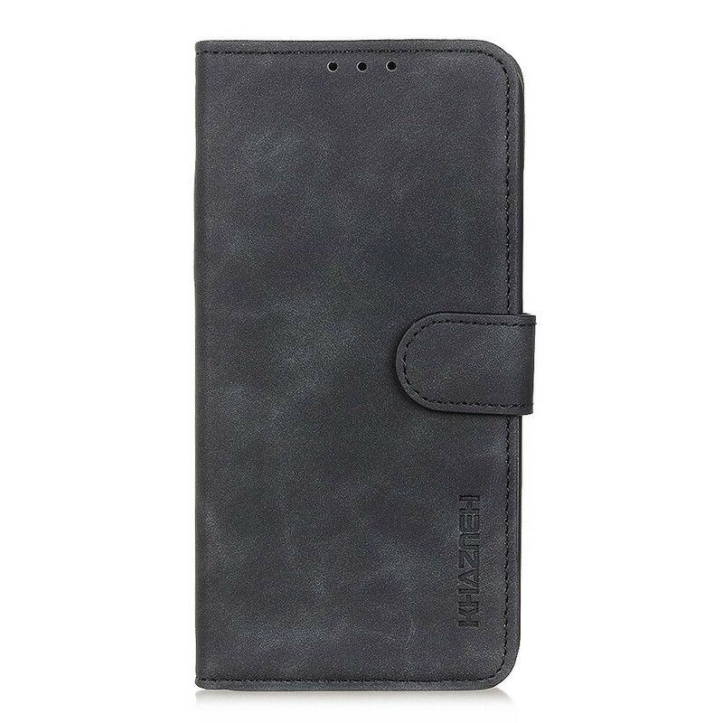 Flip Cover Xiaomi Redmi Note 8 Pro Mat Vintage Lædereffekt Khazneh