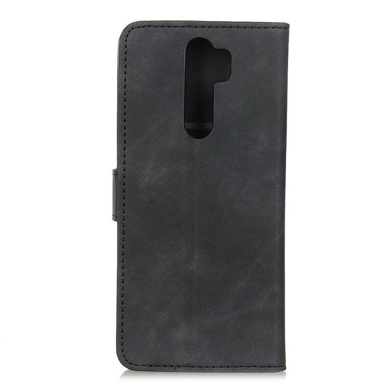 Flip Cover Xiaomi Redmi Note 8 Pro Mat Vintage Lædereffekt Khazneh