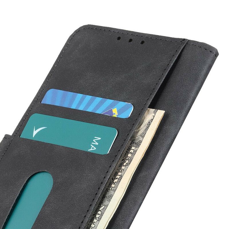 Flip Cover Xiaomi Redmi Note 8 Pro Mat Vintage Lædereffekt Khazneh