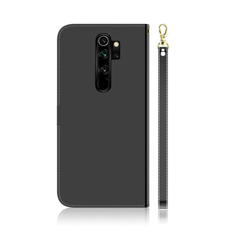 Flip Cover Xiaomi Redmi Note 8 Pro Spejlcover I Imiteret Læder