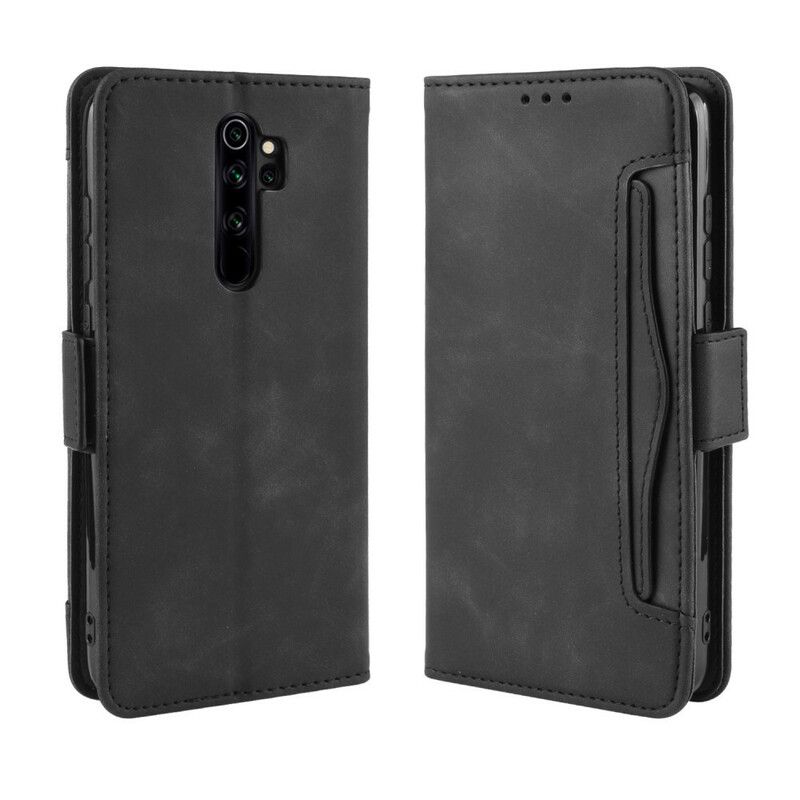 Læder Cover Xiaomi Redmi Note 8 Pro Førsteklasses Multikort