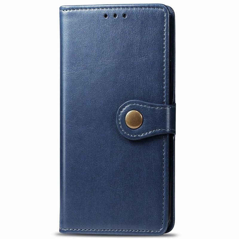 Læder Cover Xiaomi Redmi Note 8 Pro Imiteret Læder Og Vintage Lås