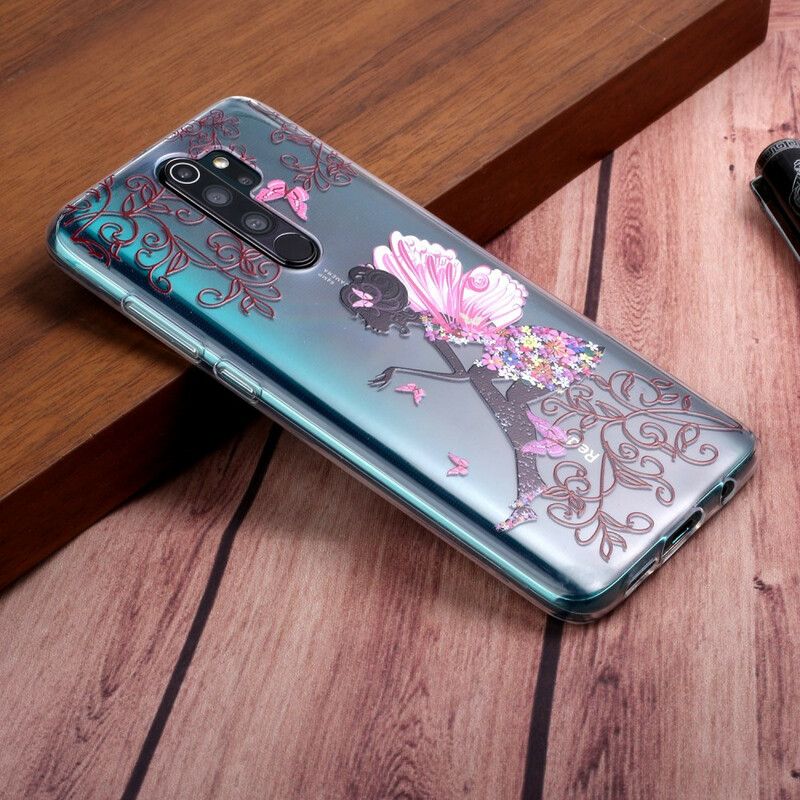 Mobilcover Xiaomi Redmi Note 8 Pro Blomsterfe