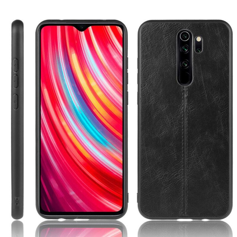 Mobilcover Xiaomi Redmi Note 8 Pro Søm Lædereffekt