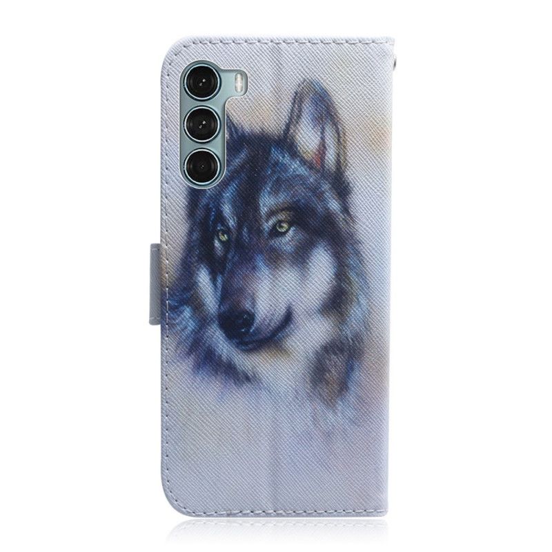 Flip Cover Moto G200 5G Hundeblik